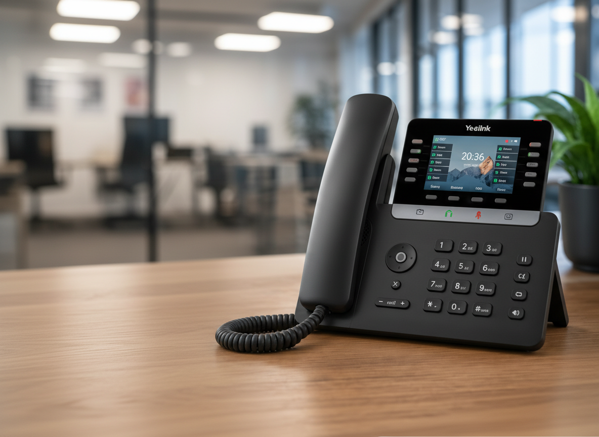 Yealink business VoIP desk phone